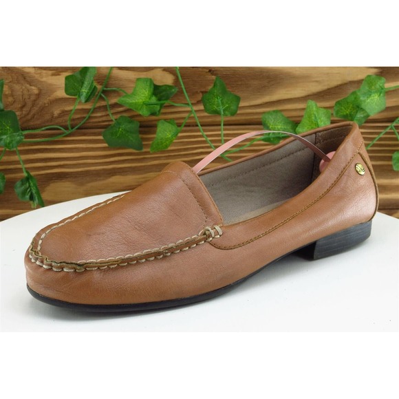 Life Stride Size 9.5 M Brown Loafer Shoes Synthetic Women Set‎ Up Too - Picture 1 of 8